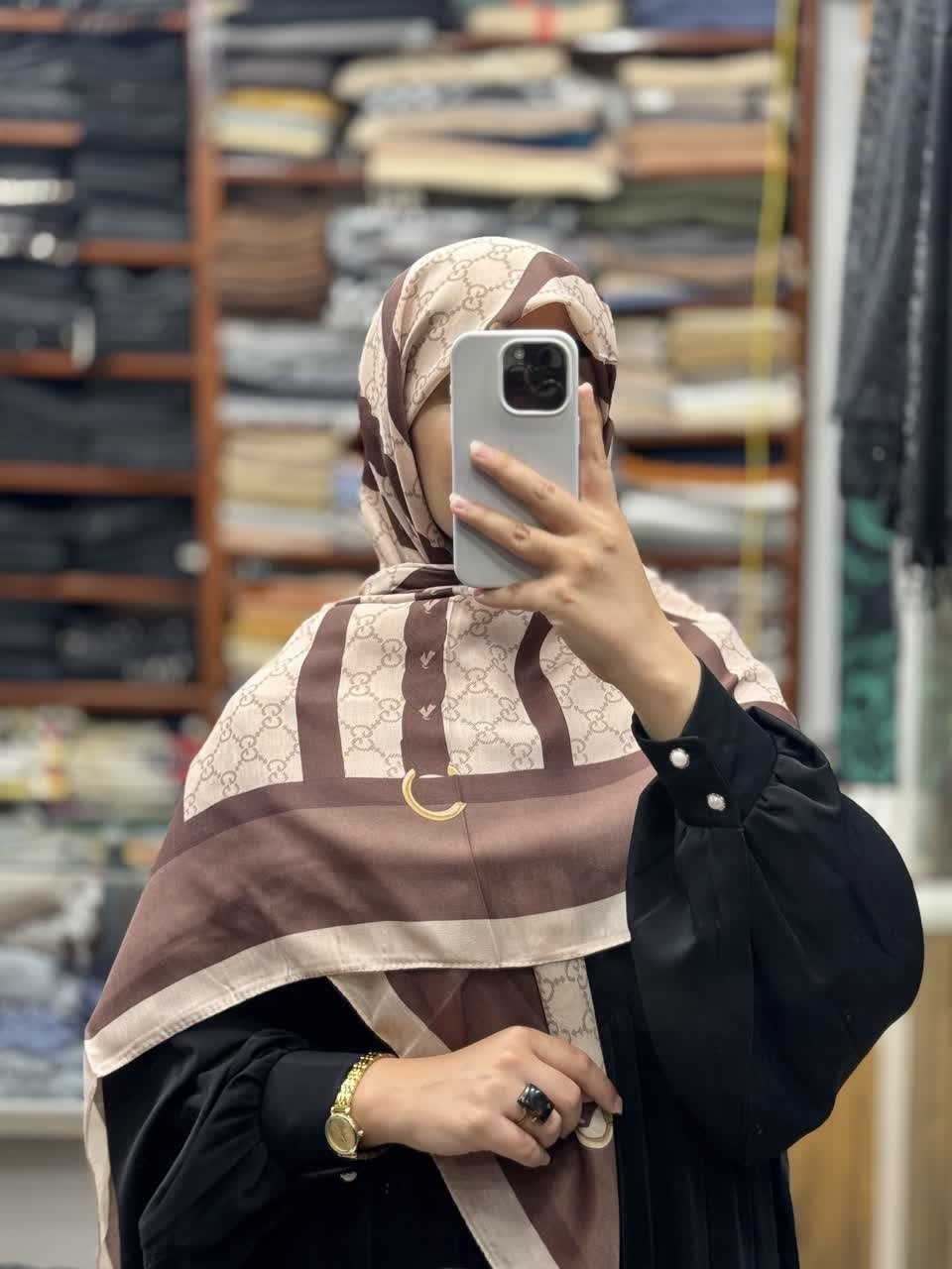 روسری نخی چهار فصل - Image 4