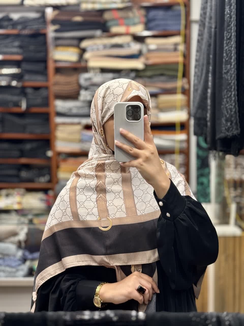 روسری نخی چهار فصل - Image 3