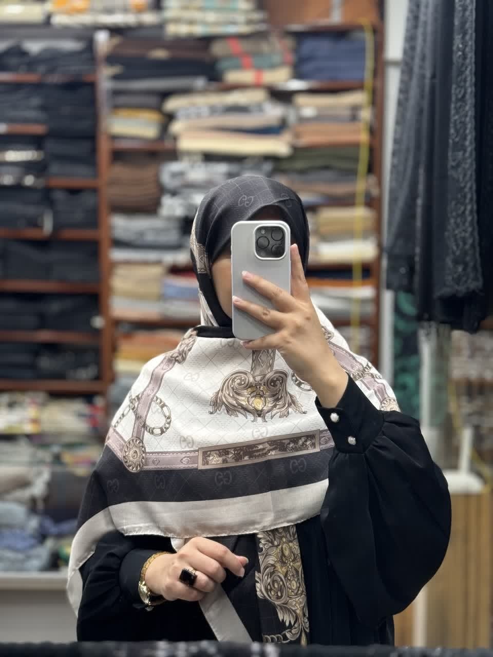 روسری نخی چهار فصل - Image 9