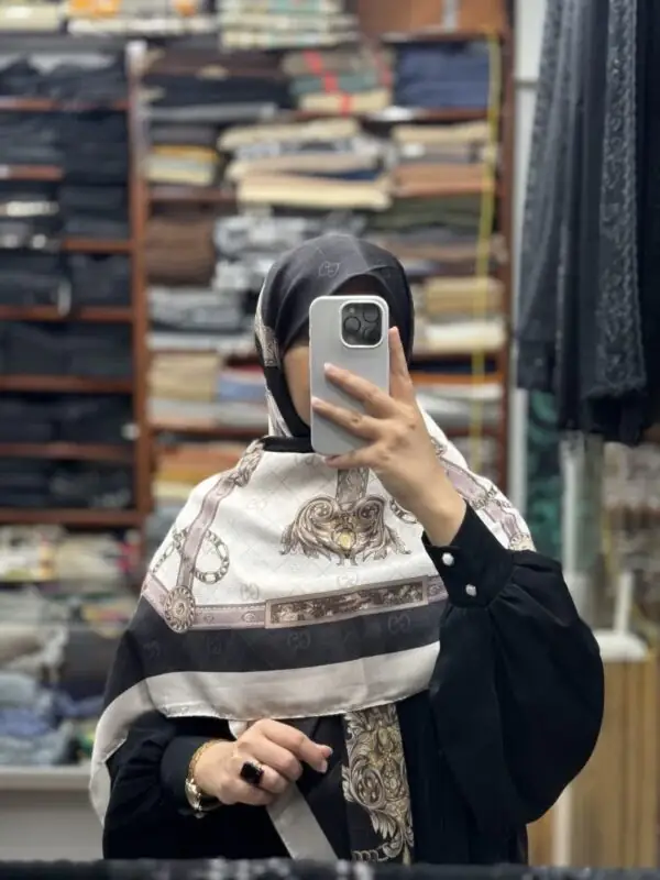 روسری نخی چهار فصل - Image 9